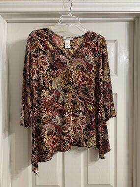 Only 9 Brand Women's Multi-Color Blouse, Size XL (NWOT)